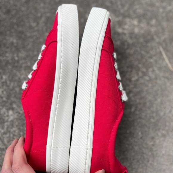 CARIUMA OCA Low Red Canvas Sneaker Sz 7.5 - Picture 7 of 9